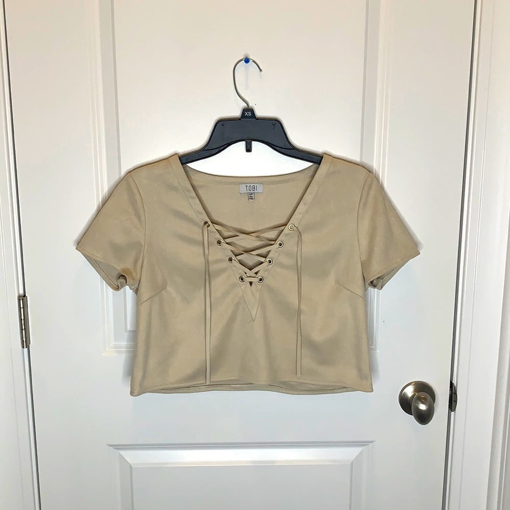 Cropped shirt - brand new - never been worn